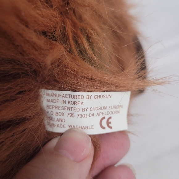 Vintage Chosun Realistic Orangutan Ape Plush Stuffed Animal 12" Korea - Picture 7 of 9